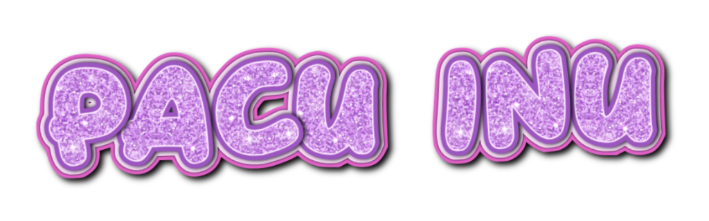 PACU INU Text Logo